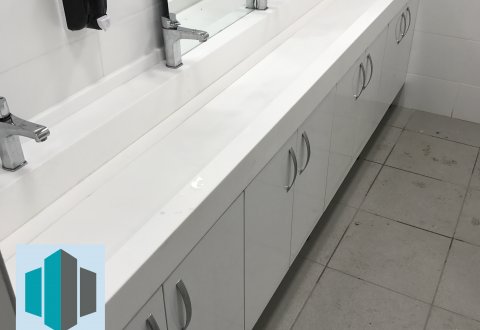 Akrilik Lavabo Gizli Giderli