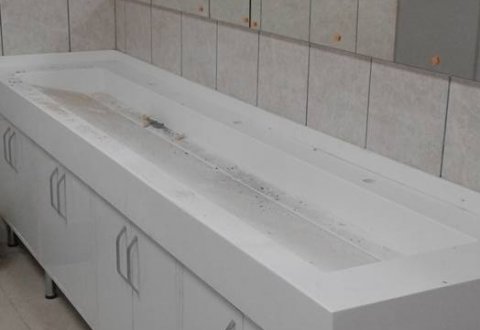 Akrilik Lavabo Gizli Giderli