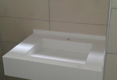 Akrilik Lavabo Gizli Giderli