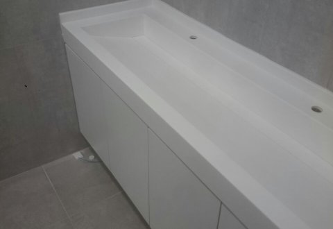 Akrilik Lavabo Gizli Giderli