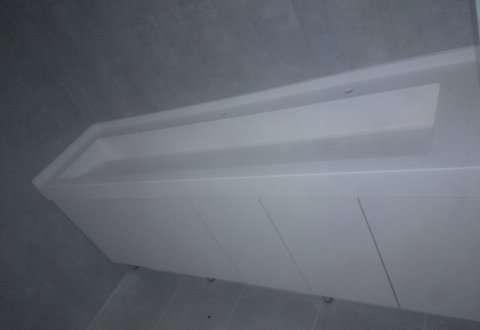 Akrilik Lavabo Gizli Giderli